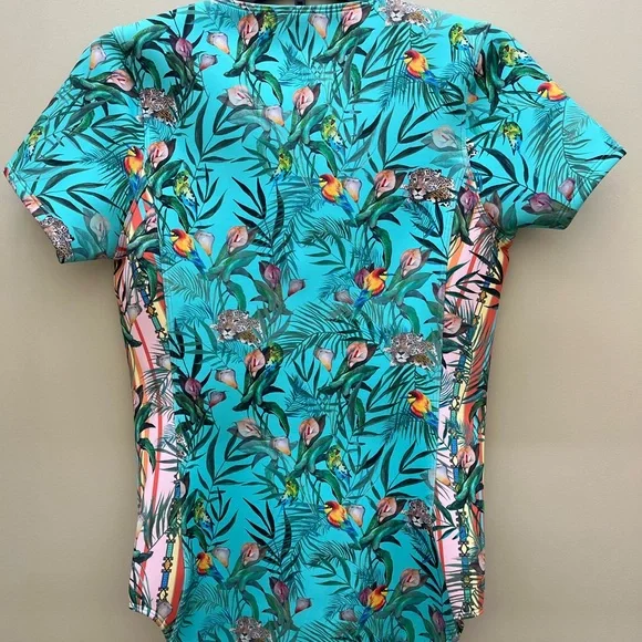 Johnny Was Taina Neoprene One Piece Swimsuit - Picture 7 of 13